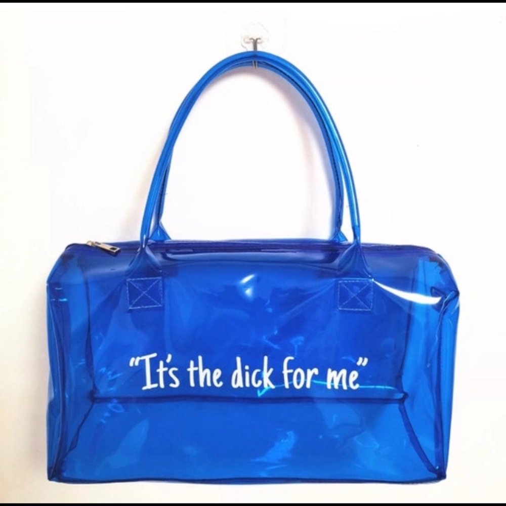 Blue spendanight bag